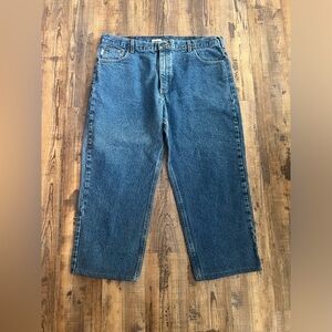 Carhartt Blue Straight Jeans Classic Denim